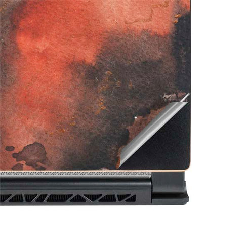 Orange Watercolor Geode MSI GS65 Stealth Laptop Skin