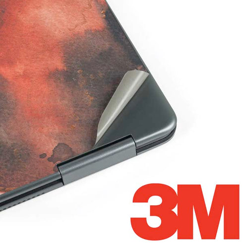 Orange Watercolor Geode Notebook 9 Pro 13in (2017) Skin
