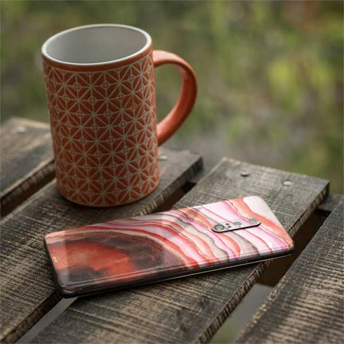 Orange Watercolor Geode OnePlus 7 Pro Skin