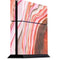 Orange Watercolor Geode PS4 Console Skin