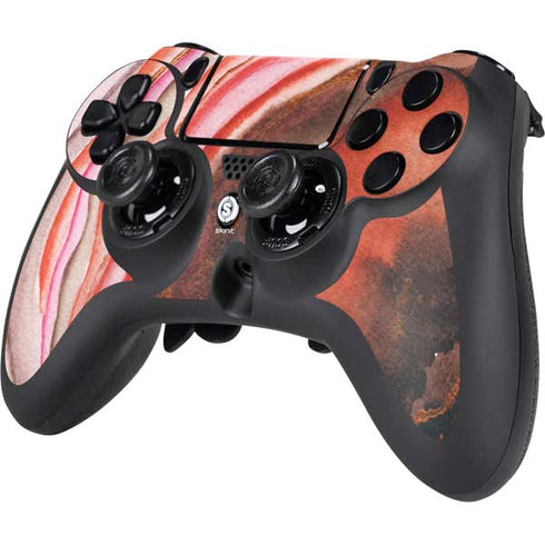 Orange Watercolor Geode PS4/PC SCUF Impact Controller Skin