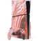 Orange Watercolor Geode PS5 Slim Disk Bundle Skin