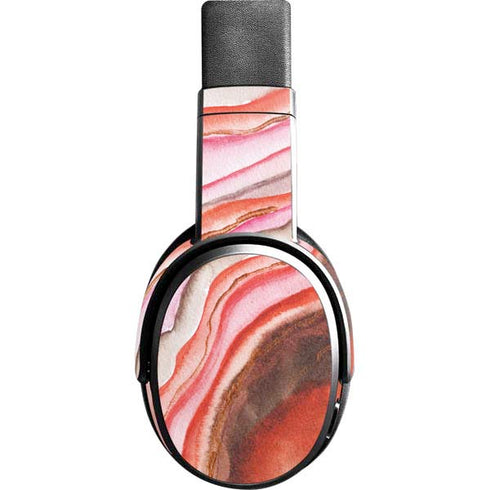 Orange Watercolor Geode Skullcandy Crusher Wireless Skin