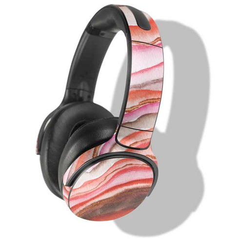 Orange Watercolor Geode Skullcandy Venue Skin
