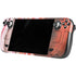 Orange Watercolor Geode Steam Deck Handheld Gaming Computer Skin