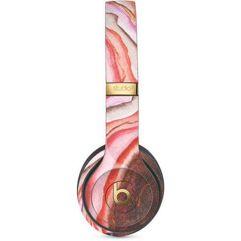 Orange Watercolor Geode Studio Wireless 3 Skin