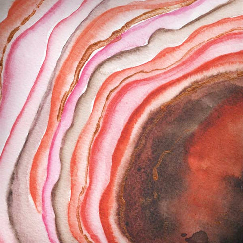 Orange Watercolor Geode Surface Book 2 15in Skin