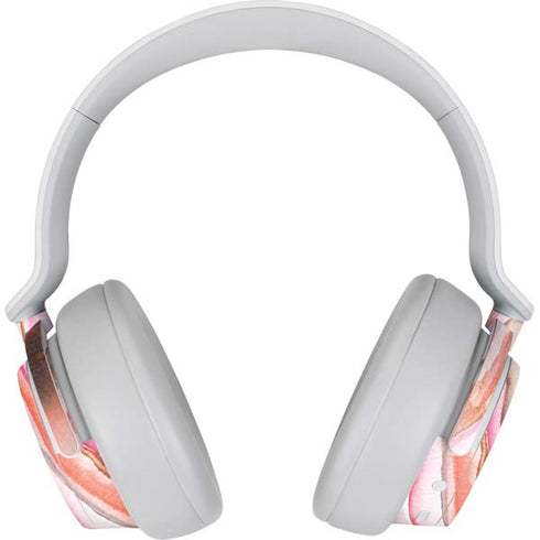 Orange Watercolor Geode Surface Headphones Skin