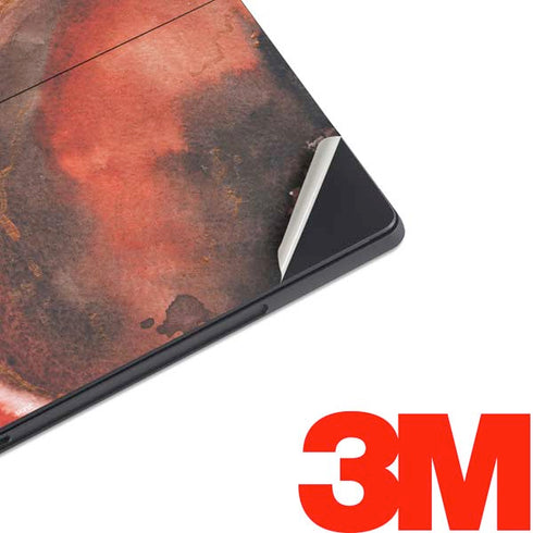 Orange Watercolor Geode Surface Pro 6 Skin