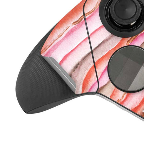 Orange Watercolor Geode Xbox Elite Wireless Controller Series 2 Skin