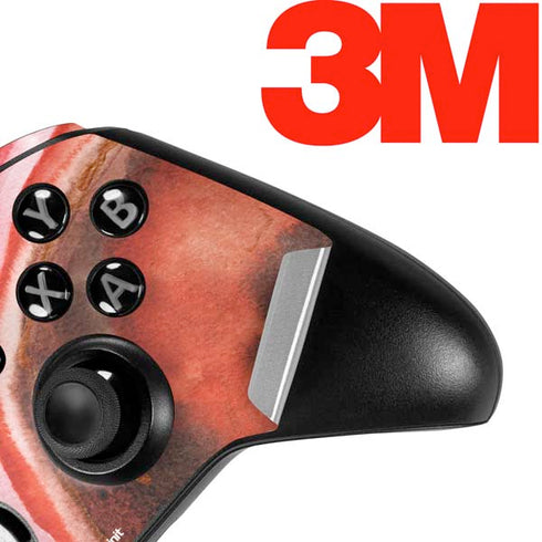 Orange Watercolor Geode Xbox One Elite Controller Skin