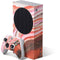 Orange Watercolor Geode Xbox Series S Bundle Skin