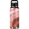 Orange Watercolor Geode YETI Rambler 36oz Bottle Skin