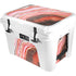 Orange Watercolor Geode YETI Tundra 35 Hard Cooler Skin