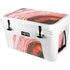 Orange Watercolor Geode YETI Tundra 45 Hard Cooler Skin