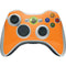 Orange Solid Xbox 360 Wireless Controller Skin