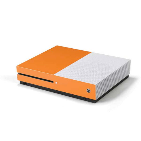 Orange Solid Xbox One S Console Skin
