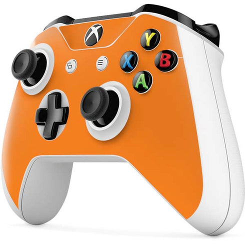 Orange Solid Xbox One S Controller Skin