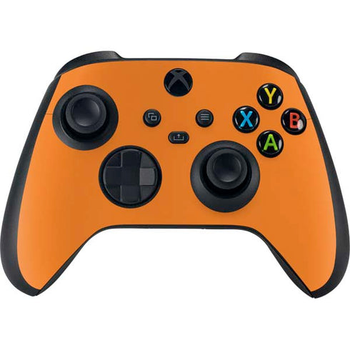 Orange Solid Xbox Series X Controller Skin