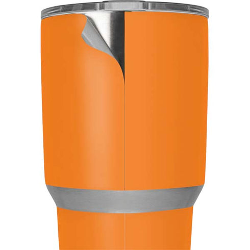 Orange Solid Yeti 30oz Rambler Tumbler Skin