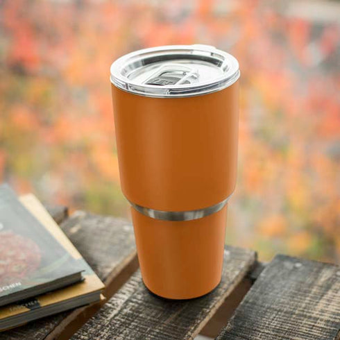 Orange Solid Yeti 30oz Rambler Tumbler Skin