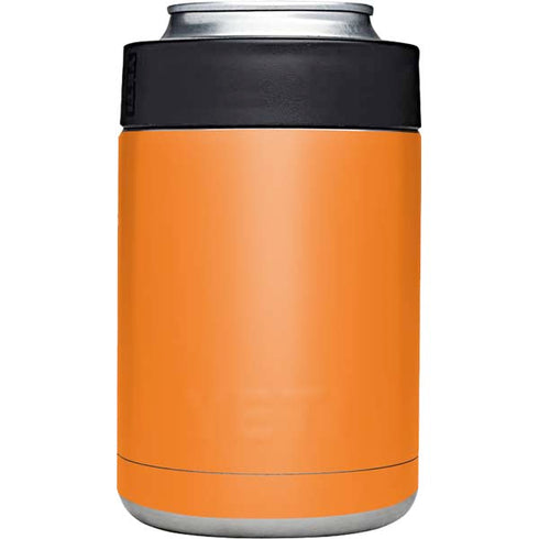 Orange Solid Yeti Colster Can Insulator Skin