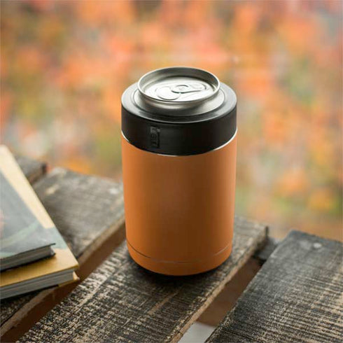 Orange Solid Yeti Colster Can Insulator Skin