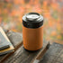 Orange Solid Yeti Colster Can Insulator Skin