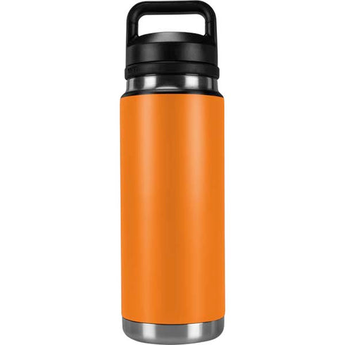 Orange Solid YETI Rambler 26oz Bottle Skin