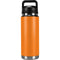 Orange Solid YETI Rambler 26oz Bottle Skin