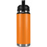 Orange Solid YETI Rambler 26oz Bottle Skin