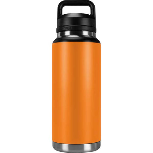 Orange Solid YETI Rambler 36oz Bottle Skin