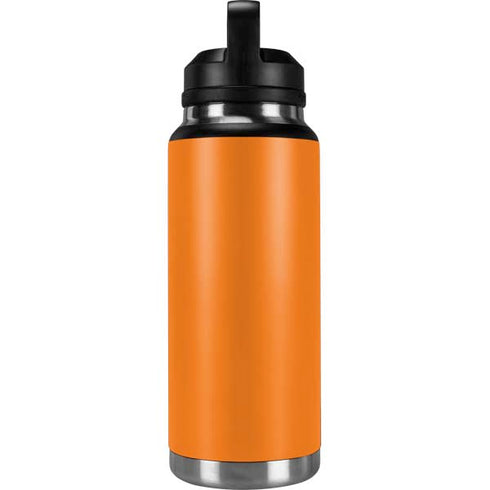 Orange Solid YETI Rambler 36oz Bottle Skin
