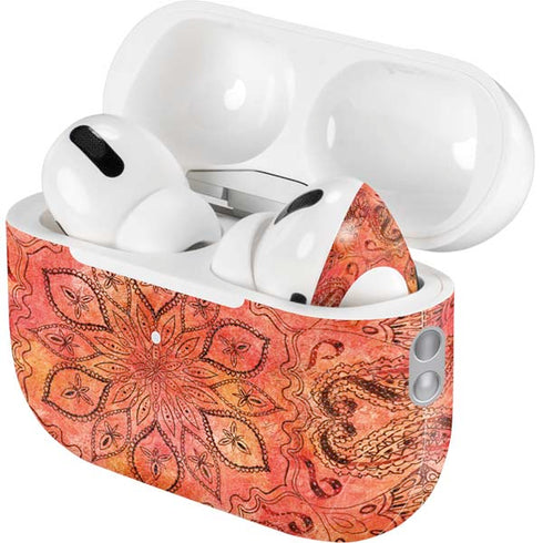 Orange Zen AirPods Pro 2nd Gen Skin