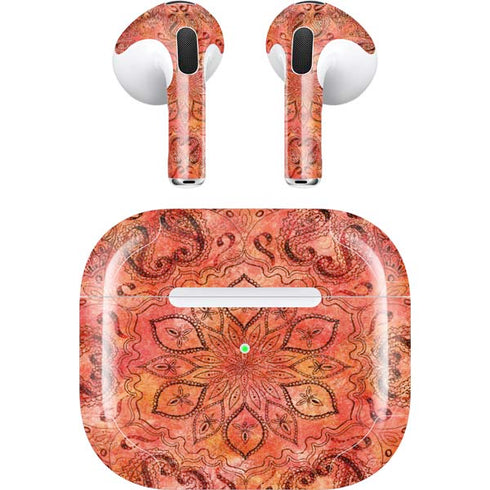 Orange Zen Apple AirPods (3rd Gen 2021) Skin