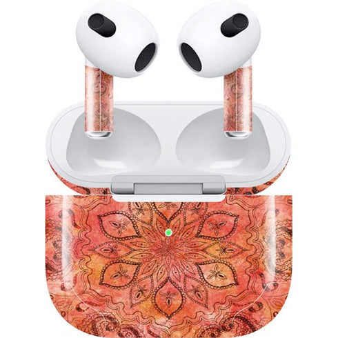 Orange Zen Apple AirPods (3rd Gen 2021) Skin