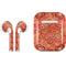 Orange Zen Apple AirPods Skin
