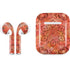 Orange Zen Apple AirPods Skin