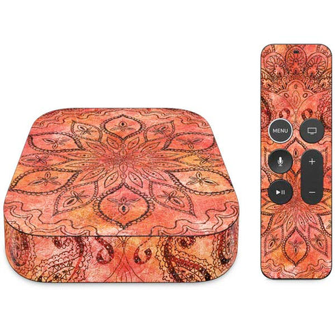 Orange Zen Apple TV Skin