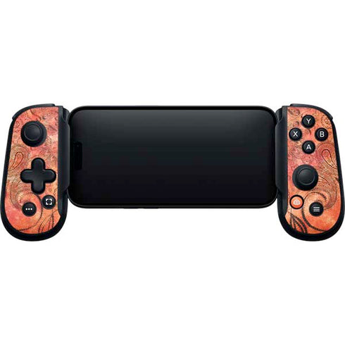 Orange Zen Backbone One for iPhone Game Controller Skin