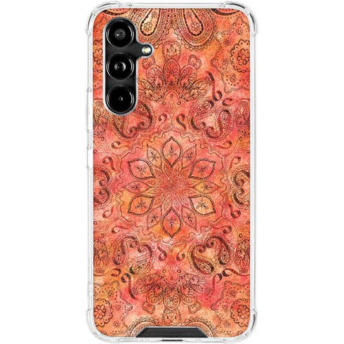 Orange Zen Galaxy A54 5G Clear Case