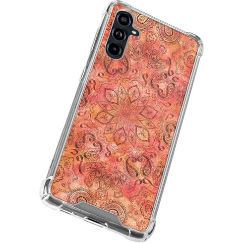 Orange Zen Galaxy A54 5G Clear Case