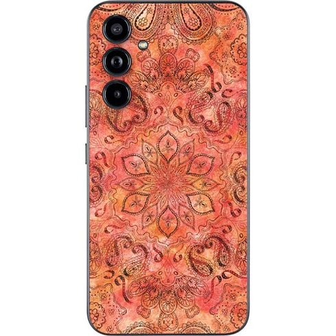 Orange Zen Galaxy A54 5G Skin
