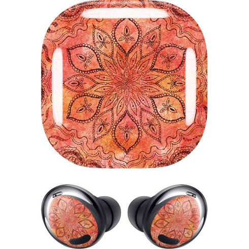 Orange Zen Galaxy Buds Pro Skin