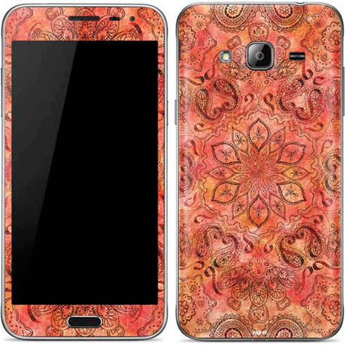 Orange Zen Galaxy J3 Skin