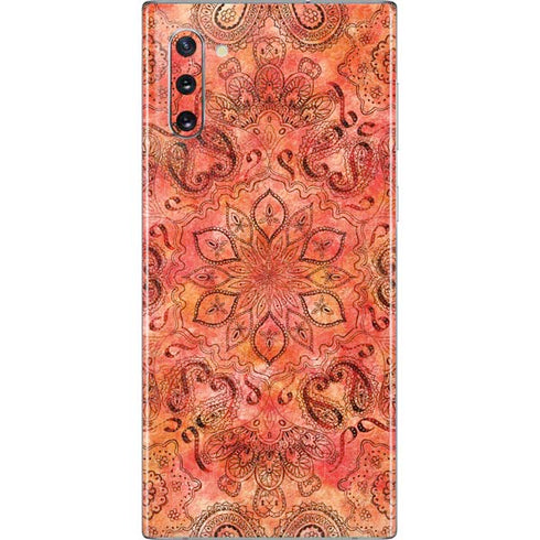 Orange Zen Galaxy Note 10 Skin