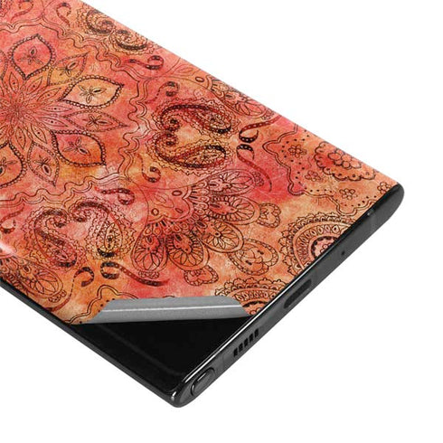 Orange Zen Galaxy Note 10 Skin