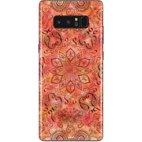 Orange Zen Galaxy Note 8 Skin