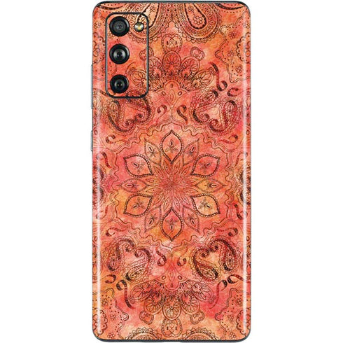Orange Zen Galaxy S20 Fan Edition Skin