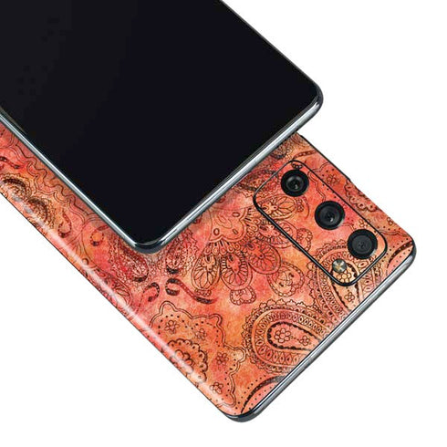 Orange Zen Galaxy S20 Fan Edition Skin